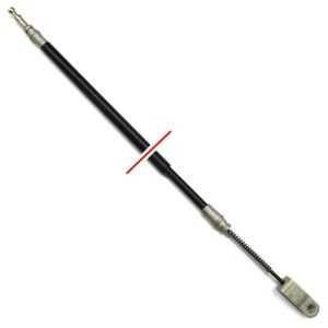 OEM EZGO Golf Cart Brake Cable- 74.81 Inches- Genuine E-Z-GO Part #624696