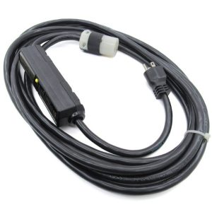 OEM EZGO Golf Cart GFI Charger Cord Kit-DPI Leviton (5-Meter) Genuine E-Z-GO Part #652608