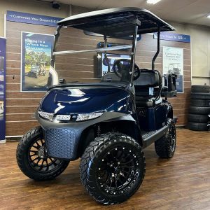 2027 E-Z-GO RXV4 X ELiTE 2.2 Lifted • Lithium • Patriot Blue • Street-Ready and American-Built