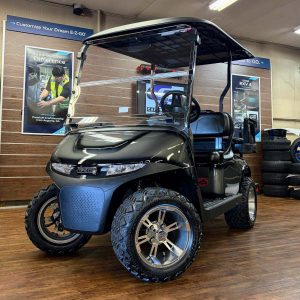 2027 E-Z-GO RXV Valor 4 • Gas • Fusion w/Black Trim • Street-Ready and American-Built