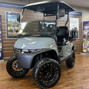 2027 E-Z-GO RXV Valor 4 Lifted • Gas • Slate • Street-Ready and American-Built