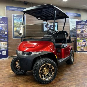 2027 E-Z-GO RXV Valor• Gas • Inferno Red • Street-Ready and American-Built