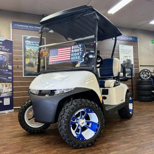 2027 E-Z-GO RXV Valor• Gas • Bright White • Street-Ready and American-Built