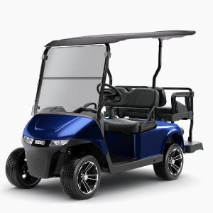 2027 E-Z-GO Freedom RXV 4 Elite 2.2 • Touring • Lithium • Patriot Blue • Street-Ready and American-Built