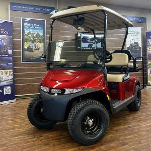 2027 E-Z-GO RXV Valor • Gas • Inferno Red • Street-Ready and American-Built