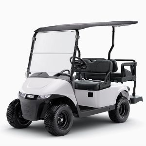 2027 E-Z-GO RXV Valor 4 • Gas • Bright White • Street-Ready and American-Built