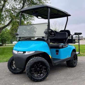 2027 E-Z-GO RXV Valor• Gas • Miami Blue • Street-Ready and American-Built