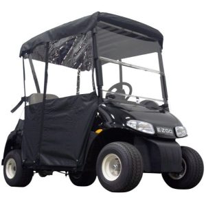 Pro-Fit Golf Cart RXV 2-Passenger Enclosure – Black Part #PF11352