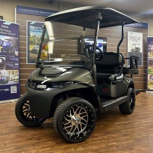 2027 E-Z-GO RXV Valor 4 • Gas • Fusion with Black Trim • Street-Ready and American-Built