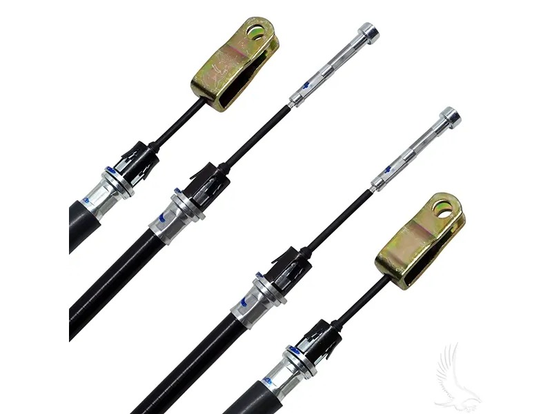 Club Car Precedent brake cable set PN# CBL-062 with driver and passenger side cables for 2004 and newer Precedent carts
